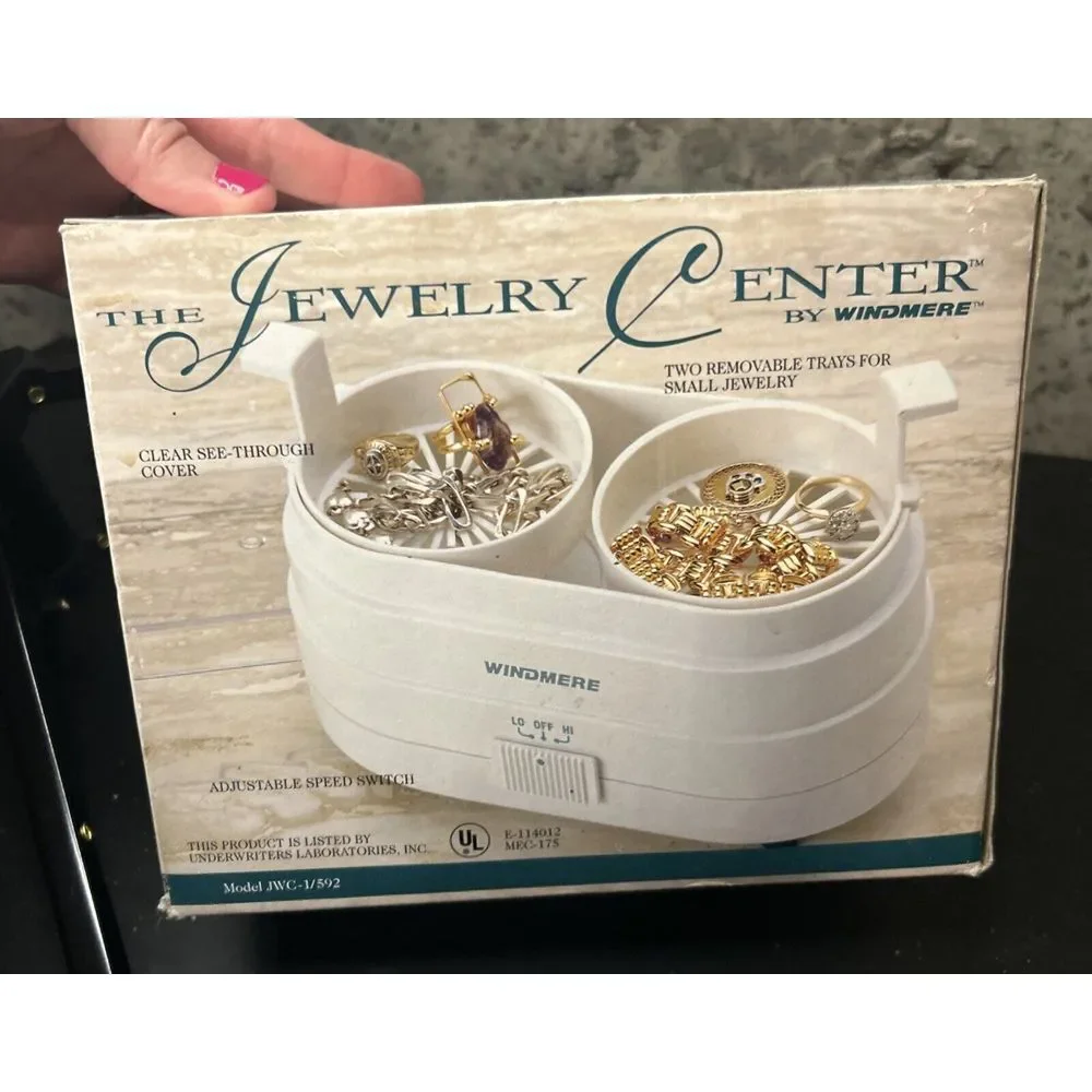 Windmere‎ The Jewelry Center electric Jewelry Cleaner Ultrasonic Tested Works